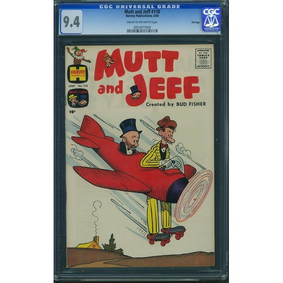 Mutt and Jeff #118 - CGC 9.4 Comic Book