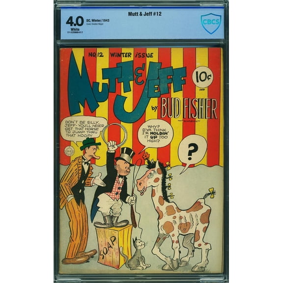 Mutt and Jeff #12 - CBCS 4 Comic Book