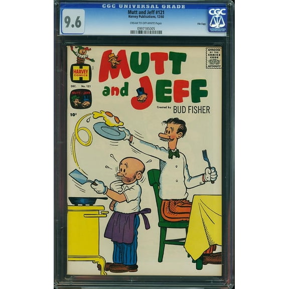 Mutt and Jeff #121 - CGC 9.6 Comic Book