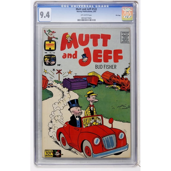 Mutt and Jeff #122 - CGC 9.4 Comic Book