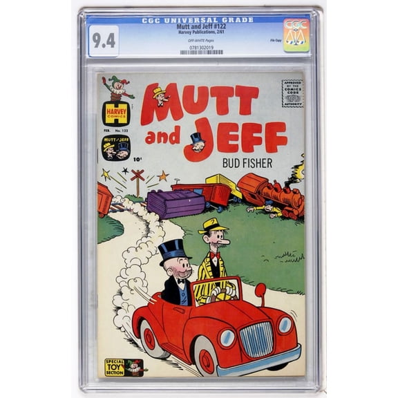 Mutt and Jeff #122 - CGC 9.4 Comic Book