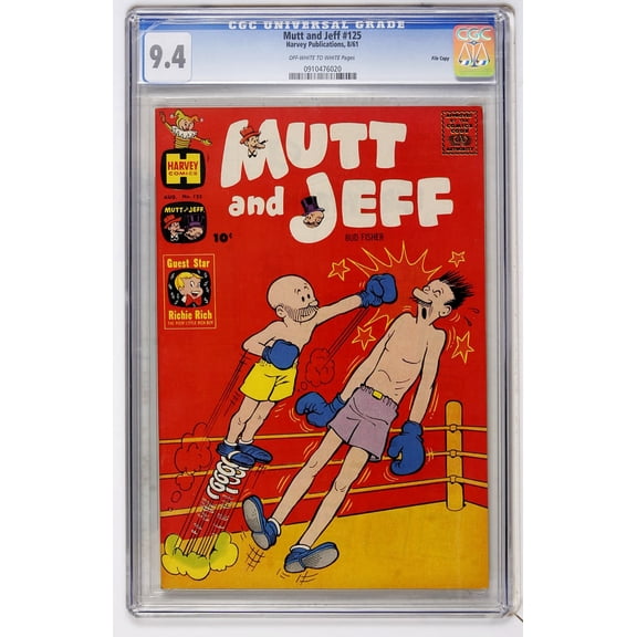 Mutt and Jeff #125 - CGC 9.4 Comic Book