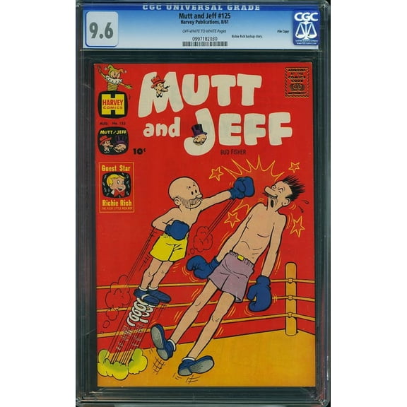 Mutt and Jeff #125 - CGC 9.6 Comic Book