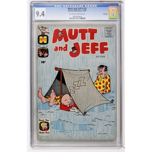 Mutt and Jeff #126 - CGC 9.4 Comic Book