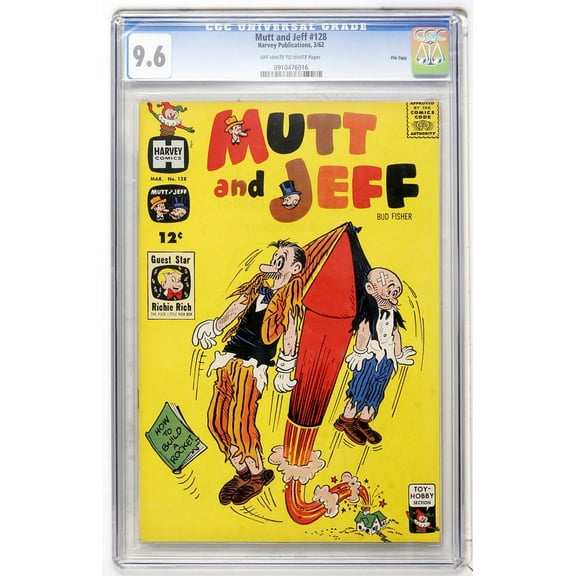 Mutt and Jeff #128 - CGC 9.6 Comic Book