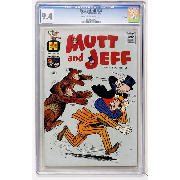 Mutt and Jeff #129 - CGC 9.4 Comic Book