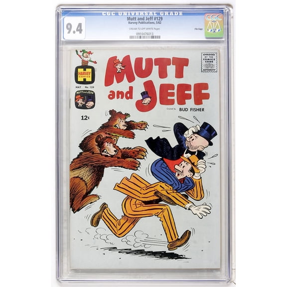 Mutt and Jeff #129 - CGC 9.4 Comic Book