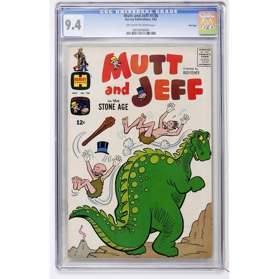 Mutt and Jeff #136 - CGC 9.4 Comic Book