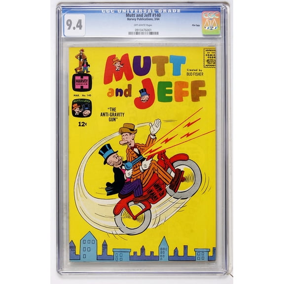 Mutt and Jeff #140 - CGC 9.4 Comic Book