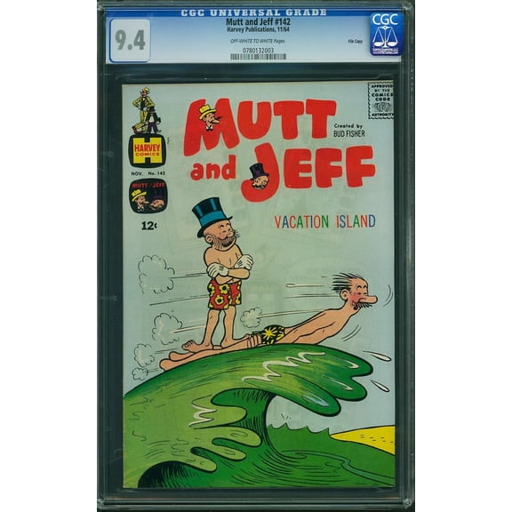 Mutt and Jeff #142 - CGC 9.4 Comic Book