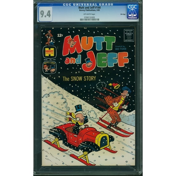 Mutt and Jeff #144 - CGC 9.4 Comic Book