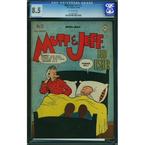 Mutt and Jeff #21 - CGC 8.5 Comic Book