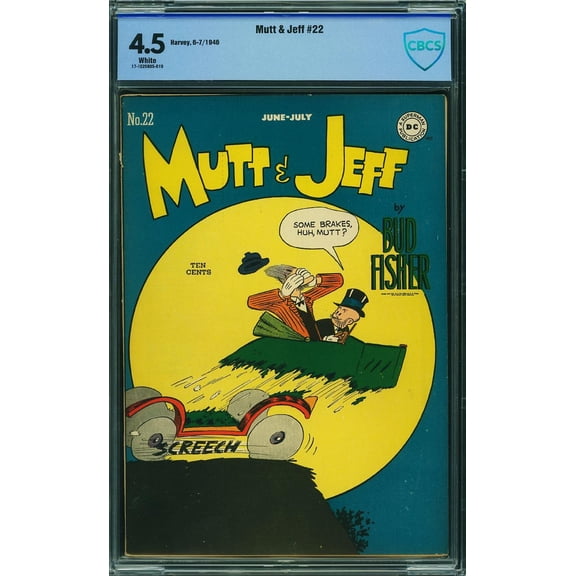 Mutt and Jeff #22 - CBCS 4.5 Comic Book
