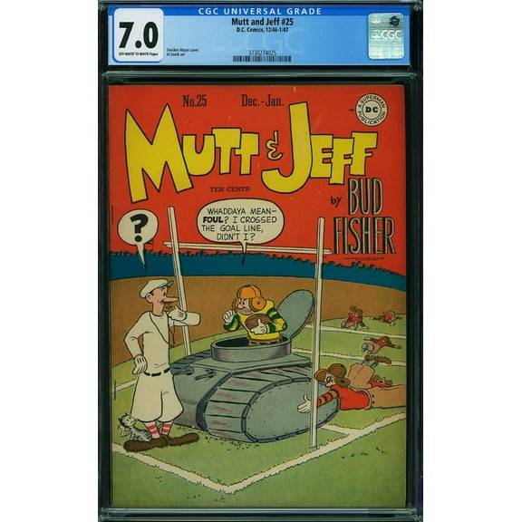 Mutt and Jeff #25 - CGC 7 Comic Book