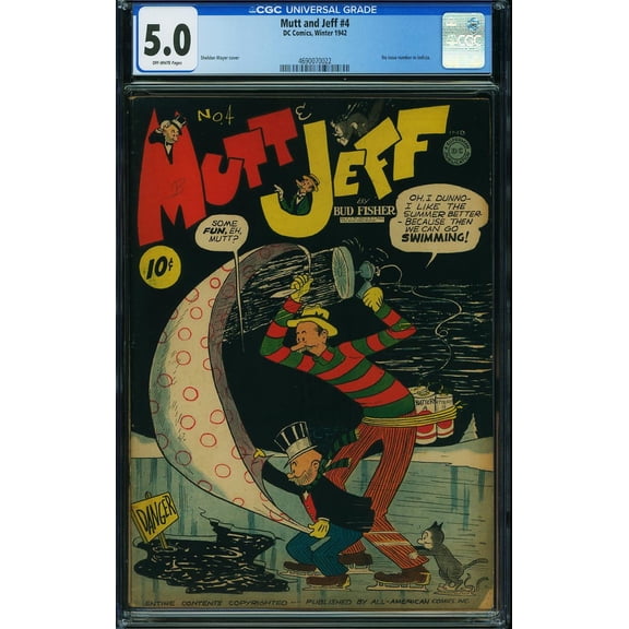 Mutt and Jeff #4 - CGC 5 Comic Book