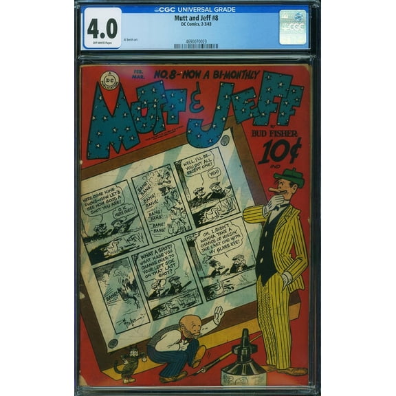 Mutt and Jeff #8 - CGC 4 Comic Book