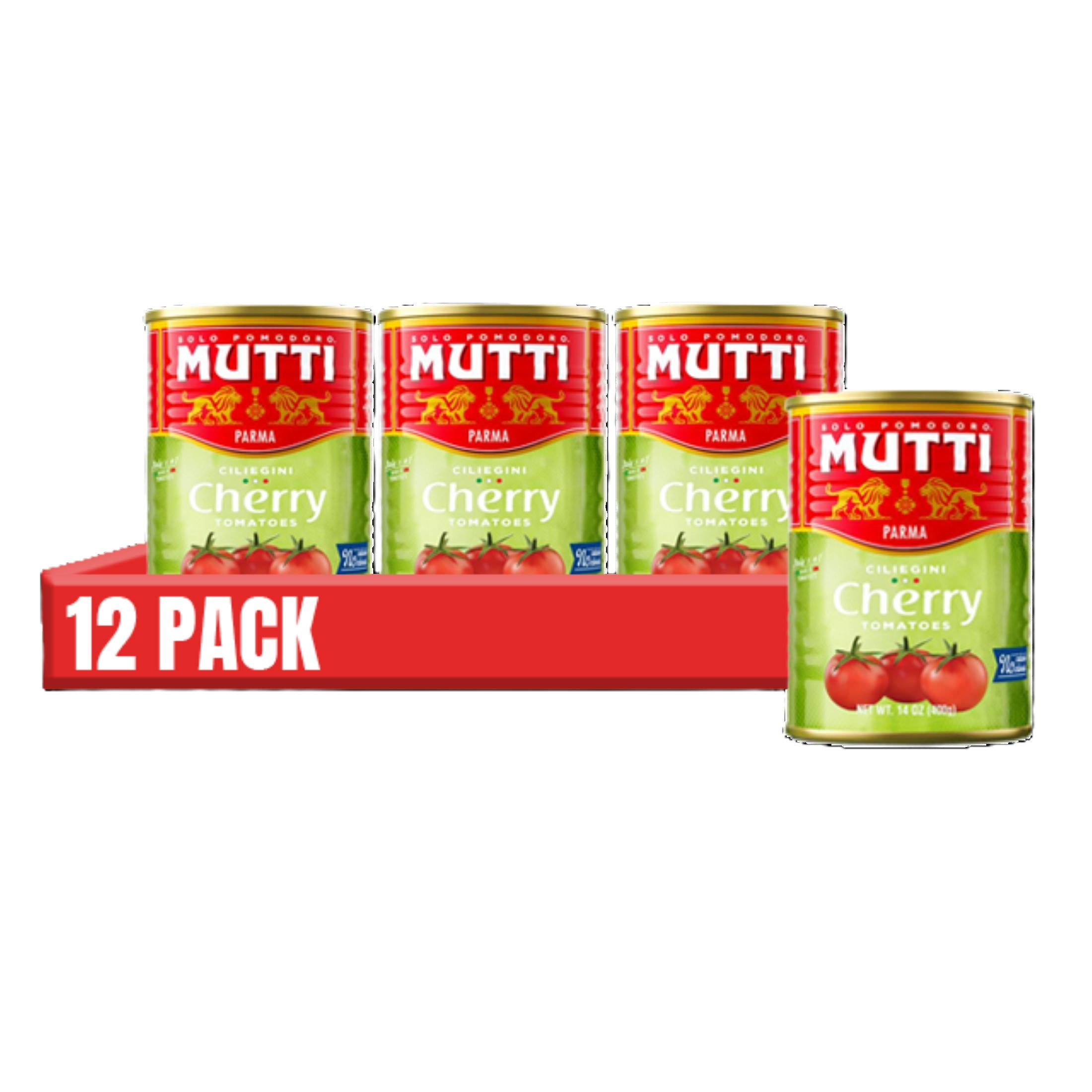 Mutti Cherry Tomatoes (Ciliegini), 14 oz. | 12 Pack | Italys #1 Brand of Tomatoes, No Additives or Preservatives