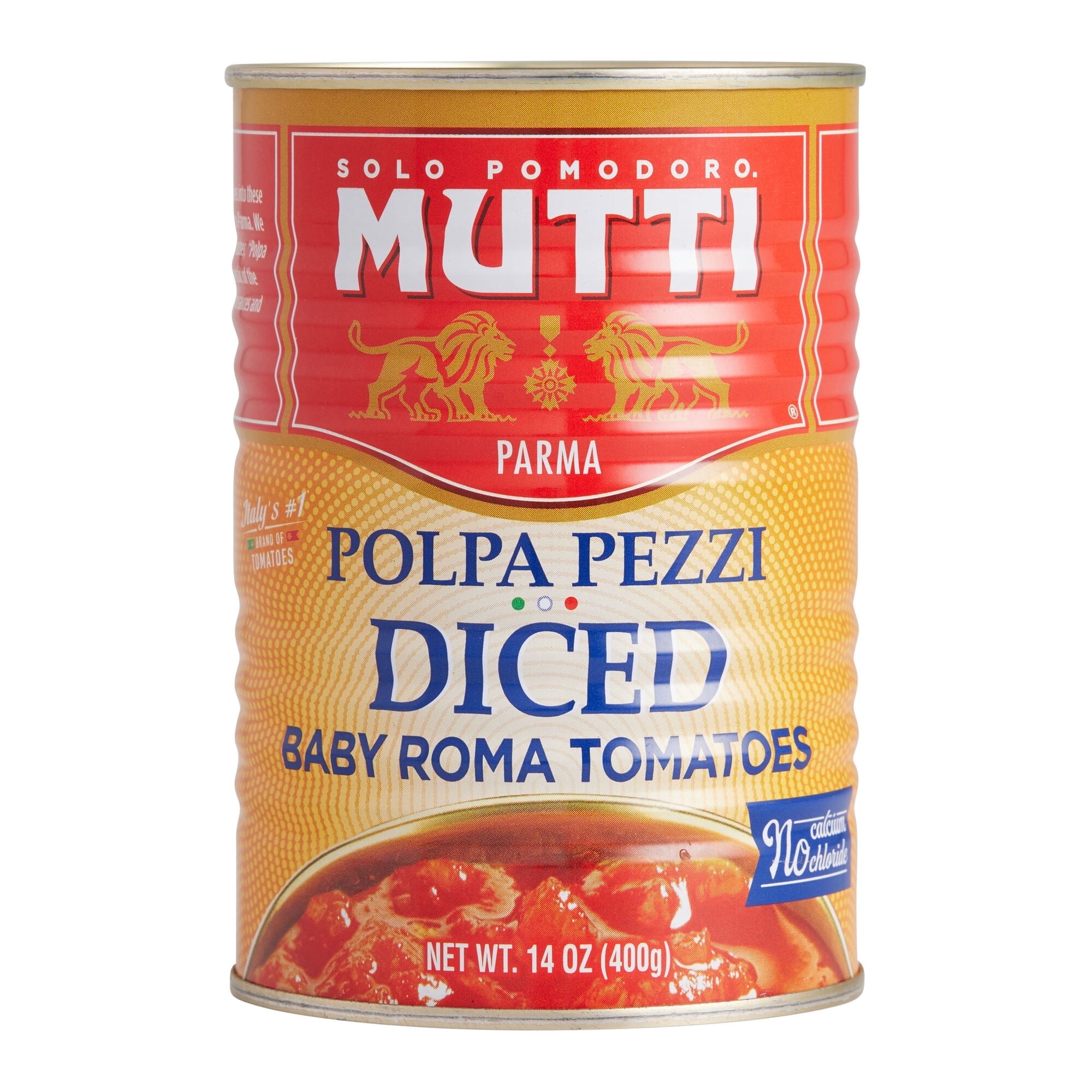 Mutti Diced Baby Roma Tomatoes 14 oz. 2 each