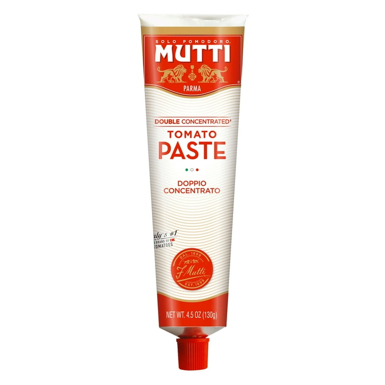 Muttii.com✕4 Mutti, Italy's #1 Brand, Double Concentrated Non-GMO Tomato Paste