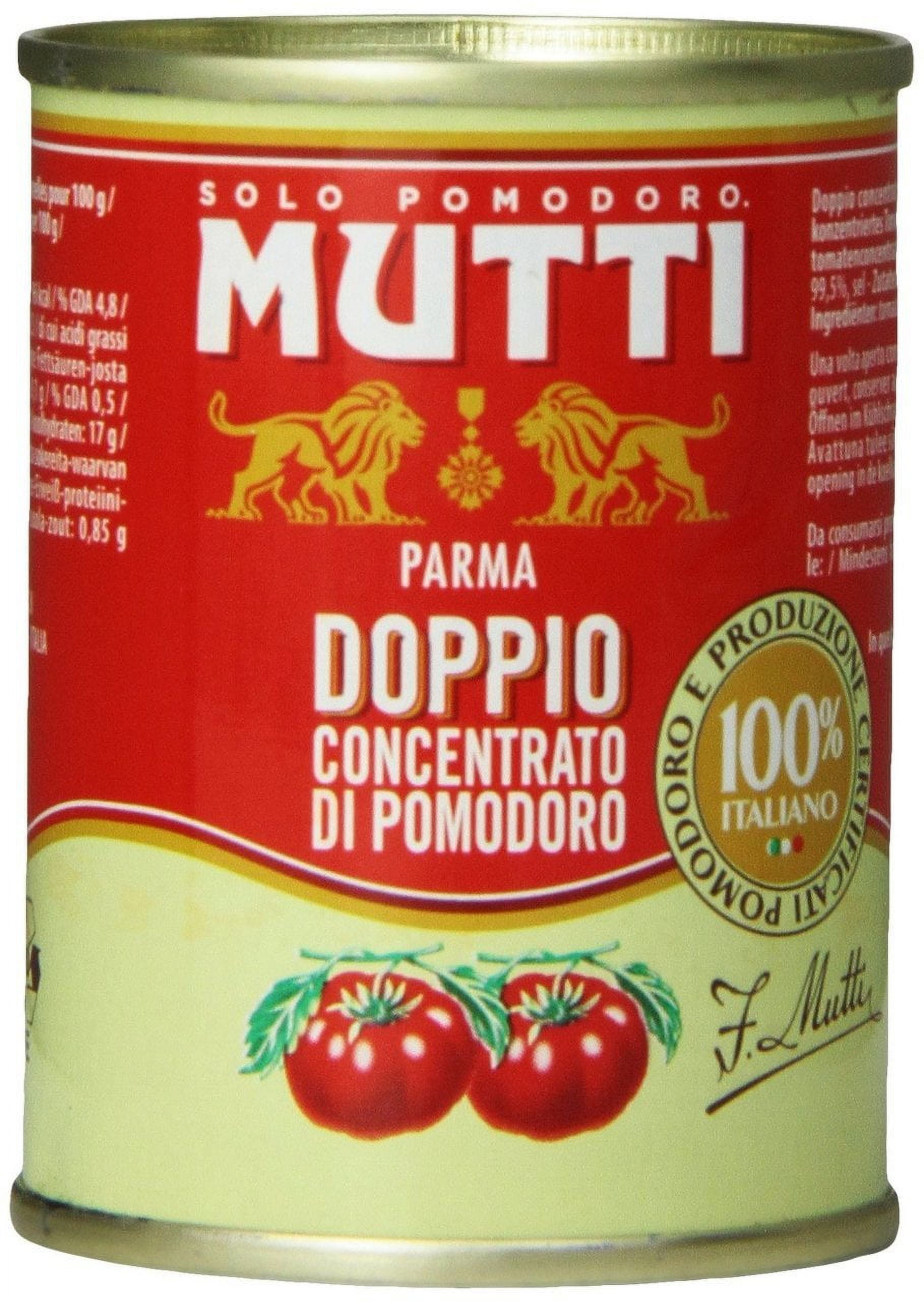Mutti Double Concentrated Tomato Paste, 4.9 oz. Can, 12-Pack