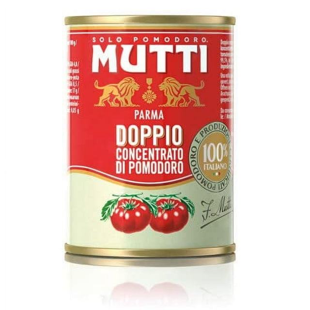 Mutti Double Concentrated Tomato Paste (DoppioÂ Concentrato), 4.94 oz.Â