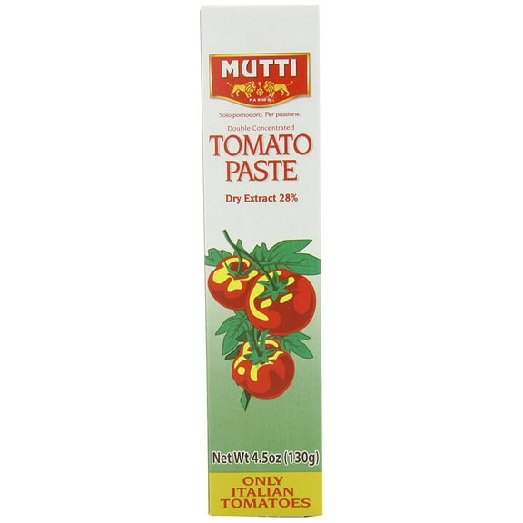Mutti Italian Tomato Paste , 4.5-Ounce Packages (Pack of 6)