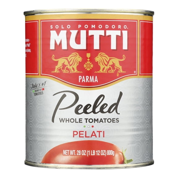 Mutti, Peeled Tomatoes - Case of 12 - 28 OZ