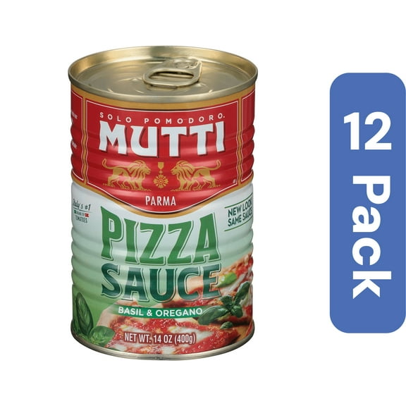 Mutti Pizza Sauce & Spices 14 oz (Pack of 12)