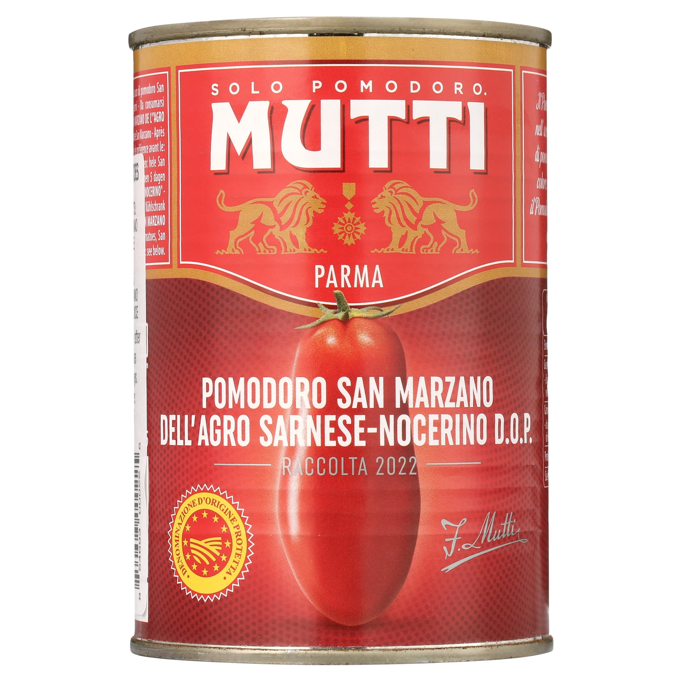 Mutti San Marzano Whole Peeled Tomatoes 14 oz, Can - Walmart.com