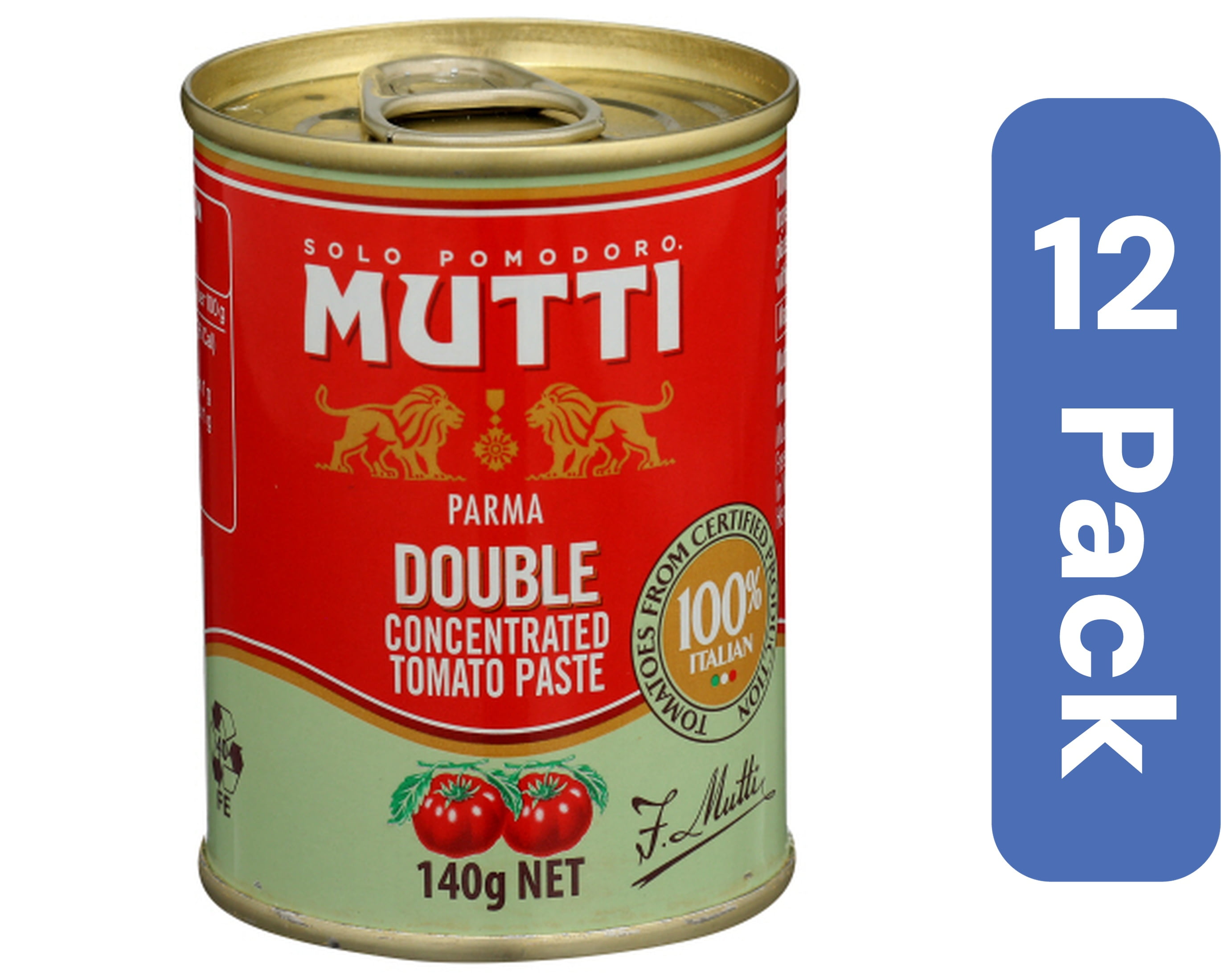 Mutti Tomato Paste 4.94 oz (Pack of 12)