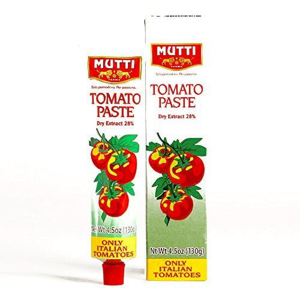Mutti Tomato Paste Tube 4.5 oz each (2 Items Per Order)