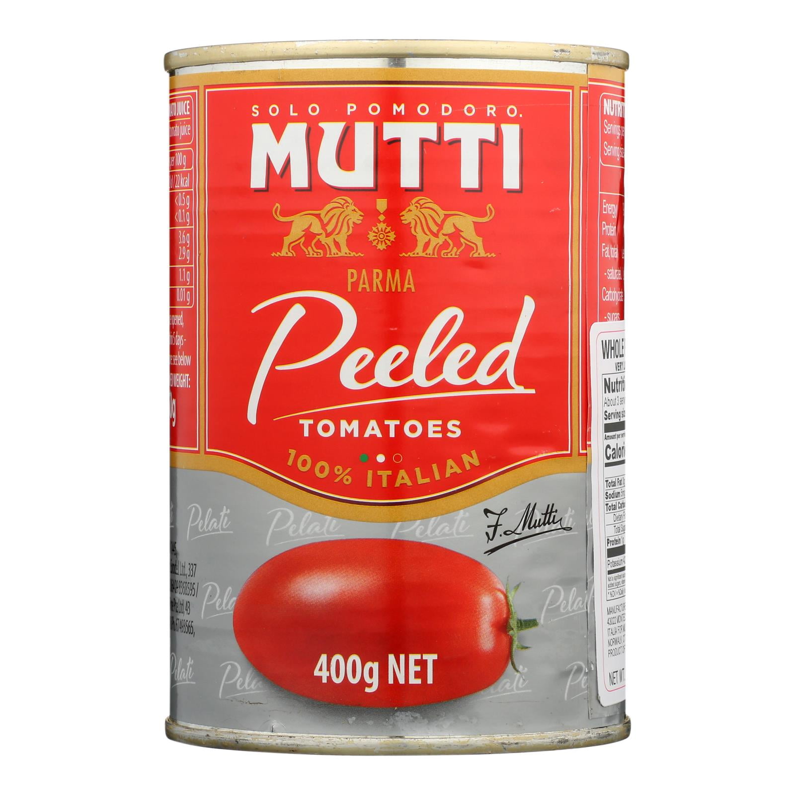 (Case Of 12) Mutti - Tomatoes Whole Peeled 14 Oz