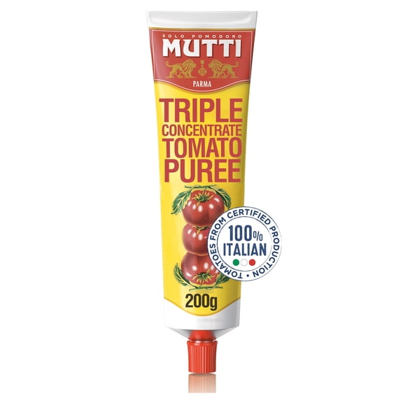 Mutti Triple Concentrate Tomato Puree 200g, Imported from Britain