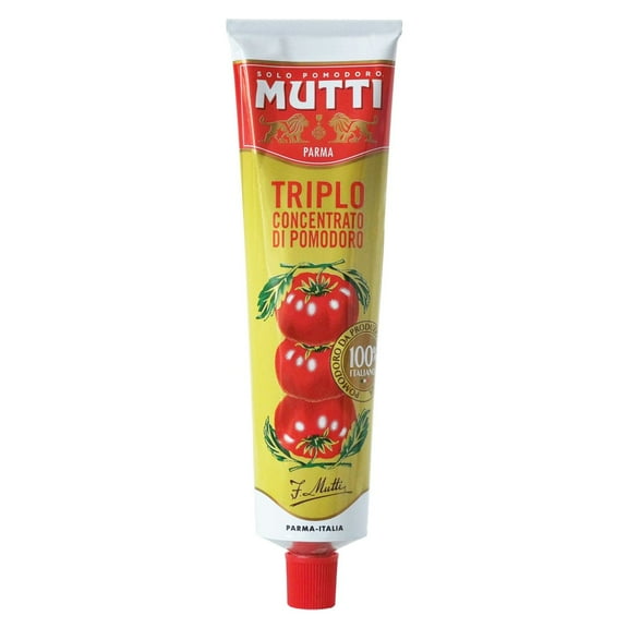 Mutti Triple Concentrated Italian Tomato Paste Tube 6.53 Ounce