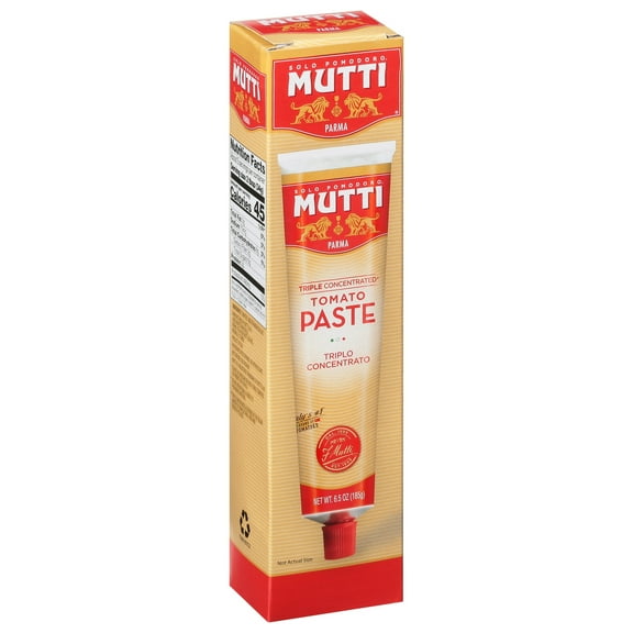 Mutti Triple Concentrated Tomato Paste - 6.5 oz Pack of 3