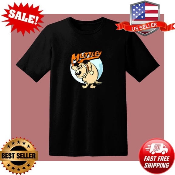 Muttley Sidekick Cartoon Dog Fictional 80s T-Shirt