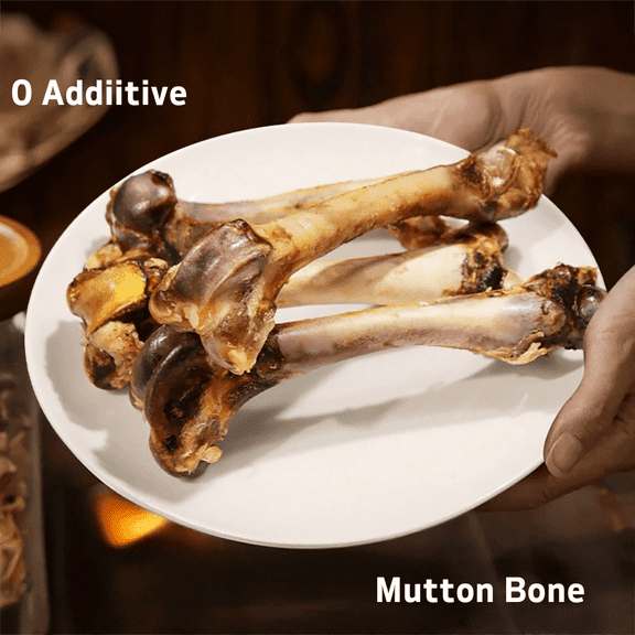 Mutton Bone, Natural Ingredients, Natural Dog Treats, Healthy, Easily Digestible, Dog Chews Long Lasting, And High Protein, Low Fat, Perfect Training Reward Snack For Small, Medium and Large Dogs