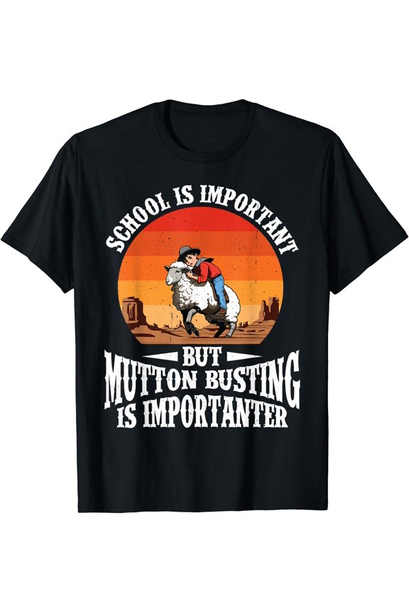 Mutton Buster Gear Rodeo Sheep Rider Mutton Busting T-Shirt