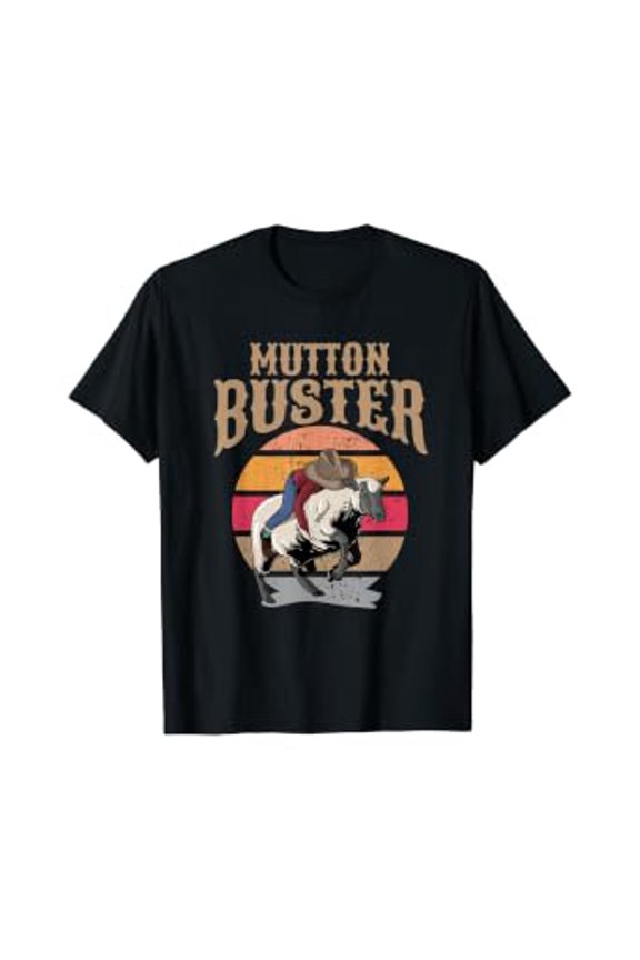 Mutton Busting Youth Rodeo Sheep Riding Event Buster T-Shirt