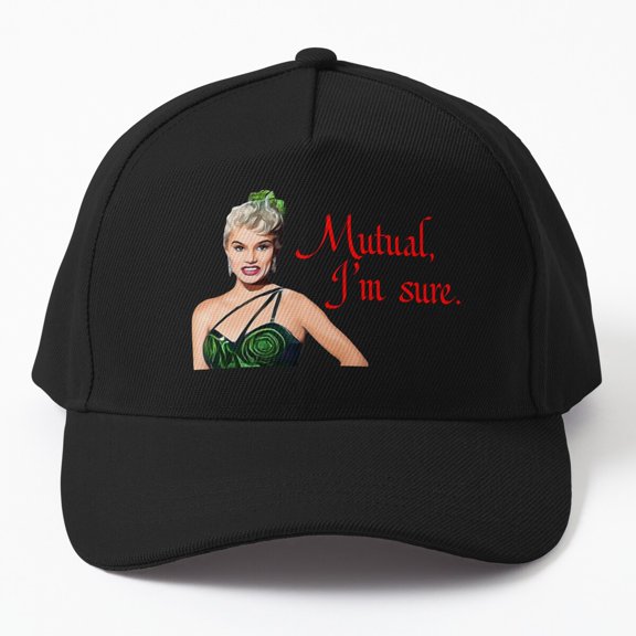 Mutual I'm Sure Baseball Hat, White Christmas Green Movie Quote Design, Classic Cap