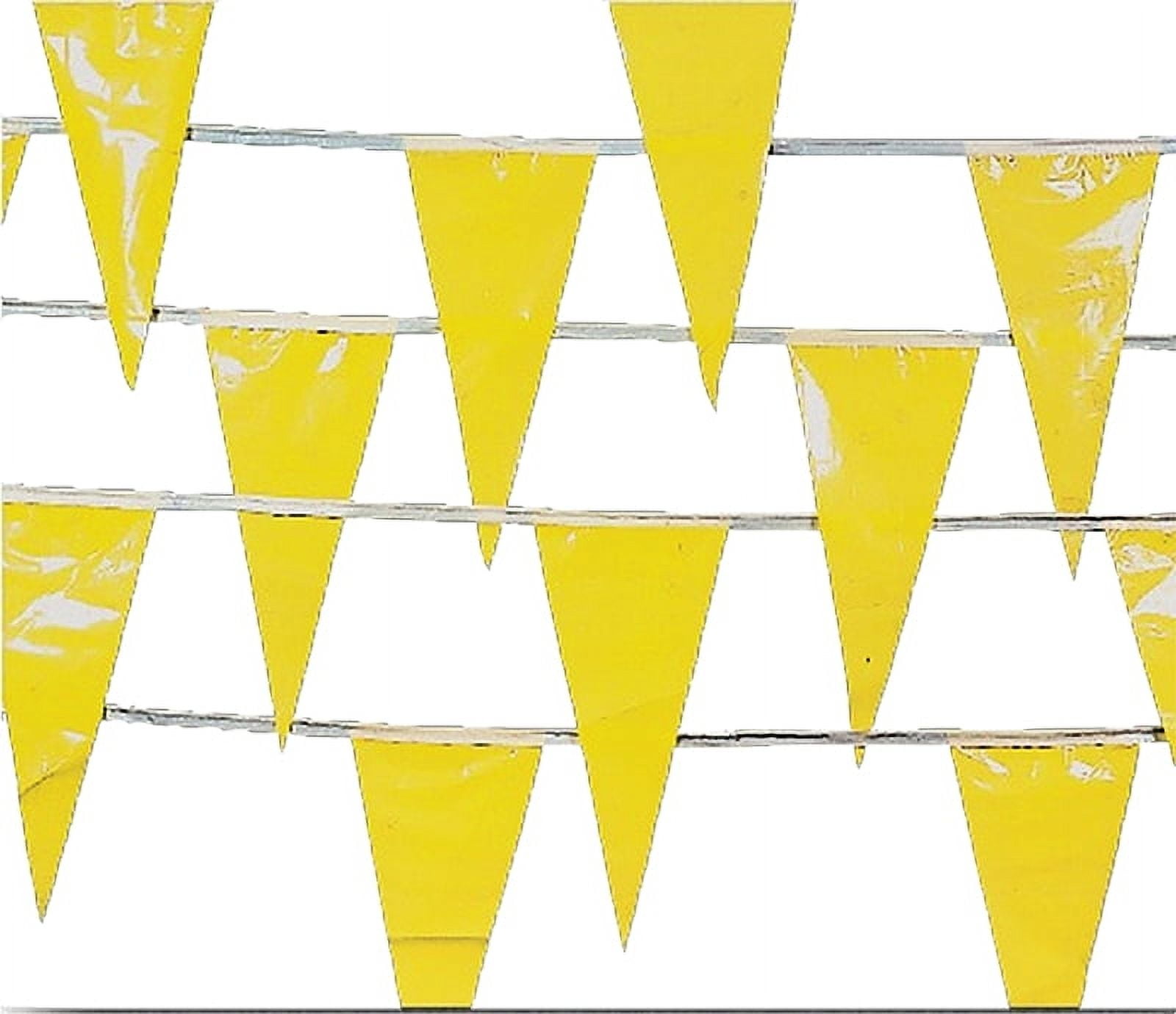 Mutual Industries 15903-41 Osha Perimeter Marker Safety Flag, Yellow ...