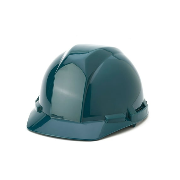 Mutual Industries 4-Point Pinlock Suspension Short Brim Hard Hat Green (50100-39)