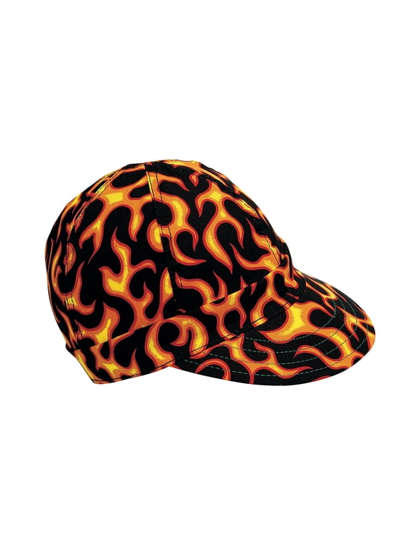 Kromer C357 Welder Cap Flames One Size (7357-0-0)