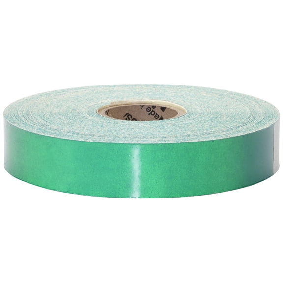Mutual Industries Pressure Sensitive Retro Reflective Tape, 1' x 50 yds., Green (17786-38-1000)
