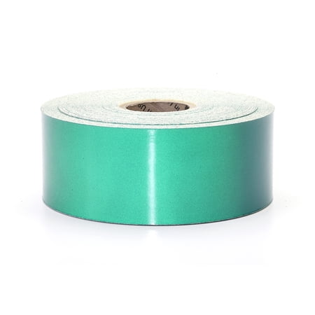Mutual Industries Pressure Sensitive Retro Reflective Tape 2" x 50 yds. Green (17786-38-2000)