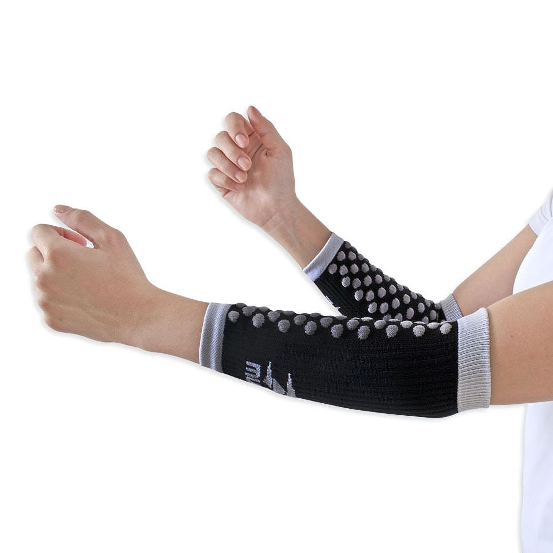 Muvin Elite Volleyball Arm Sleeves with Impact Absorbing Padded Spheres