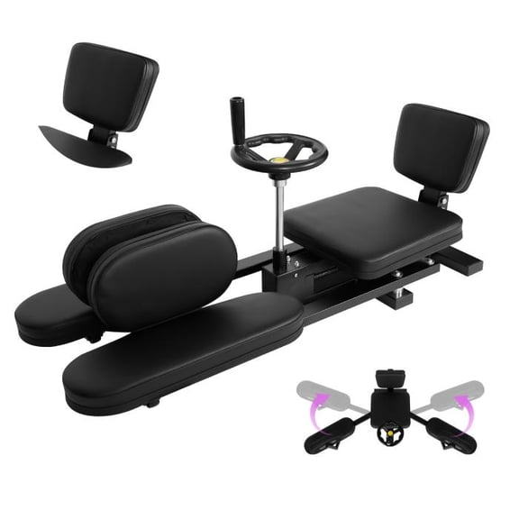 Muweixin heavy Duty Leg Stretcher Split Machine, Adjustable 0-180 Stretch Equipment for Yoga, Dance & Gymnastics