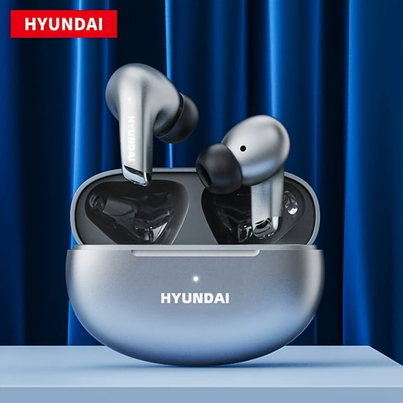 Muxi Glory LivePods 5 Wireless Earbuds - ENC Noise Cancelling, Crystal Clear Sound - USB-C Charging, Touch Control - Premium Design for Smartphones