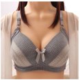 thumbnail image 1 of Muxika Women's Plus Size Wireless Bra Push Up Full Cup Bras for Women, Comfortable Wire Free Shaping Everyday Bra with Adjustable Straps, 1 of 3