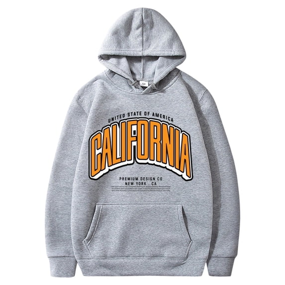 Muxikeji Clothes Hoodies for Men,Men Football Fans Sports Rugby Player Pullover Hoodie Sweatshirt Classic Athletic Design for Boys,Gray Zip Up Hoodied Men
